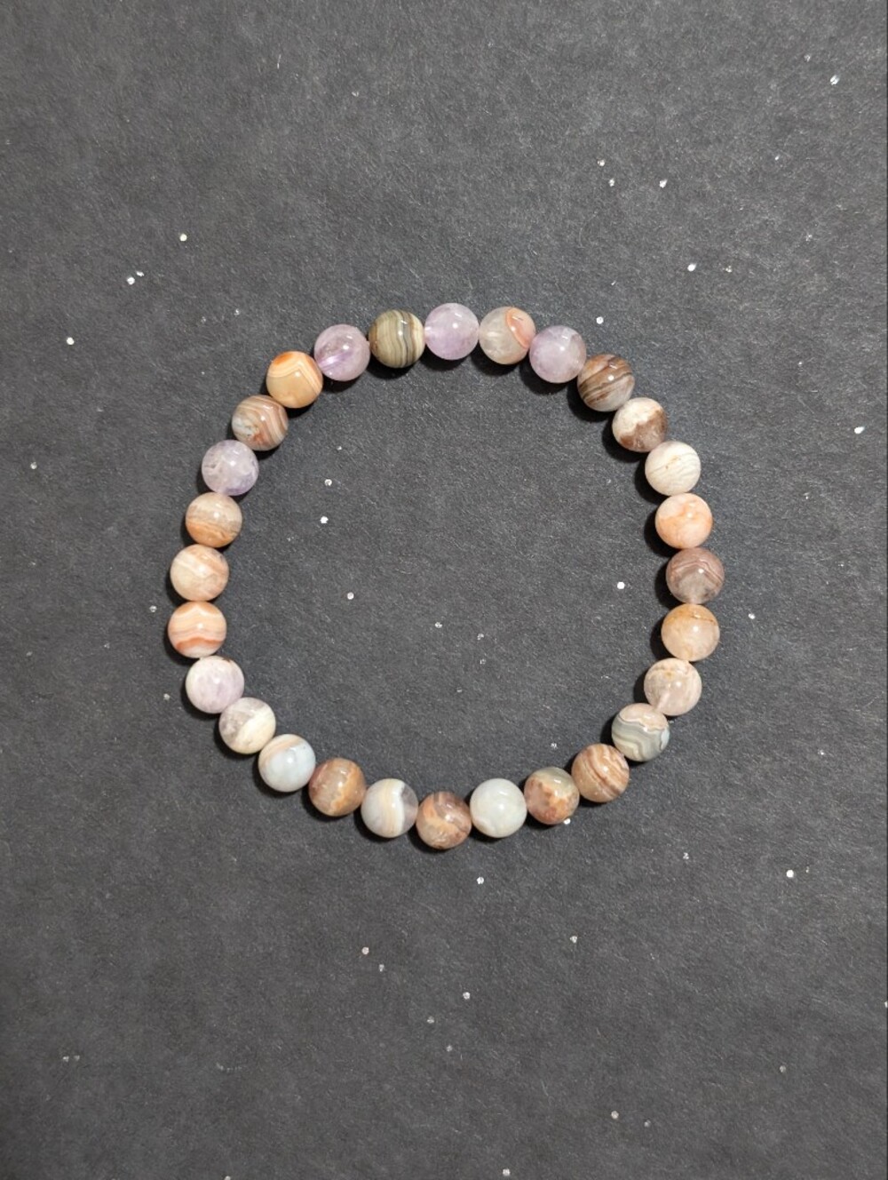 Rare Rainbow Amethyst Bracelet - Picture 9 of 9